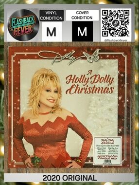 DOLLY PARTON•A Holly Dolly Christmas•2020 US (12TONE 004 A  Dieta) Red Opaque